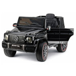 Elektrické autíčko Mercedes AMG G63, lakované - čierne